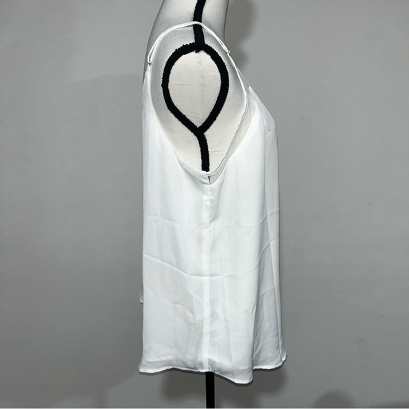 Lulu’s White Mesh Lightweight Tank Top - Slightly Stained - Picture 6 of 10